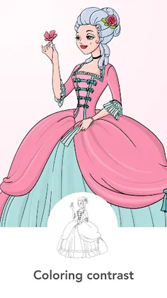 Princess Coloring Books - Screenshot 3