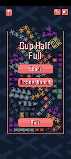 Cup Half Full: Block Puzzle - Screenshot 1