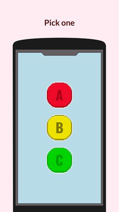 Pick One - Screenshot 1