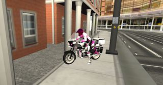 Moto Bike Food Delivery Game - Screenshot 1