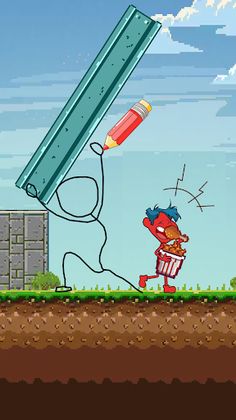 Sticky Draw: WorldCraft - Screenshot 1