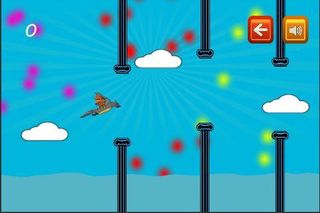flappy jet - iron dragon named - Screenshot 1