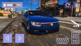 Car VW Passat: Real Parking - Screenshot 2