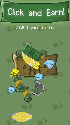 Idle Money Clicker: Earn Cash - Screenshot 1