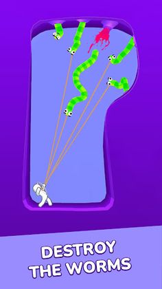 Worm Archer - Screenshot 1