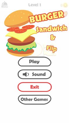 Burger: Sandwich Flip - Screenshot 1