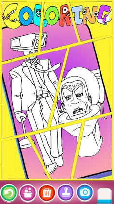 Camerawoman Skibd Toilet Color - Screenshot 2