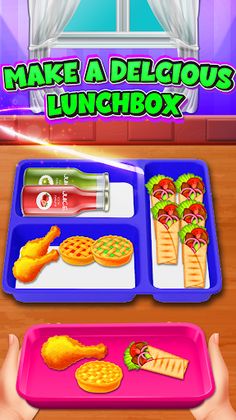 Lunch Box Games: DIY Lunchbox - Screenshot 1