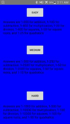 Quick Math - Screenshot 1