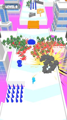 Run and Draw: Mob Control - Screenshot 2