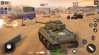 Tank Battle Game - War Game 3D - Screenshot 2