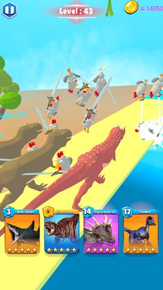 Dino Transform : Run Race 3D - Screenshot 4