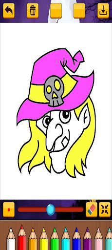Witch Coloring - Screenshot 4