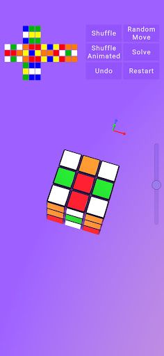 Rubick's Cube Simple Simulator - Screenshot 4