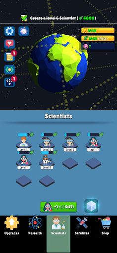 Ever Beyond: Idle Space Game - Screenshot 1