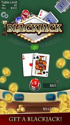 Blackjack 21 Mania - Screenshot 1