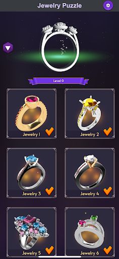 Jewels World 3D - Art Puzzle - Screenshot 3