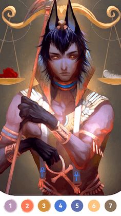 Pharaoh Coloring Book Game - Screenshot 4