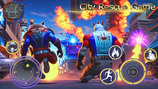 Raccoon Hero: Spider Battle - Screenshot 3