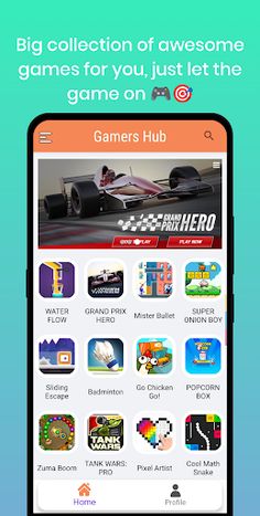 Gamers Hub: play and earn - Screenshot 1