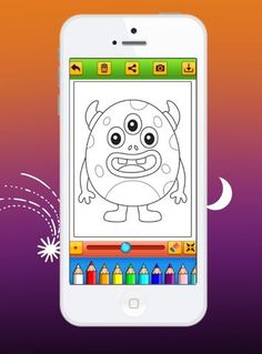 Pixeame Monster Coloring Book - Screenshot 2