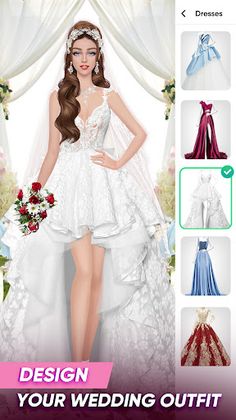 Wedding Dress Up Bridal Makeup - Screenshot 3