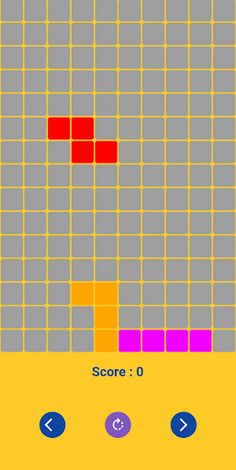 Tetris - Cubes Game - Screenshot 4