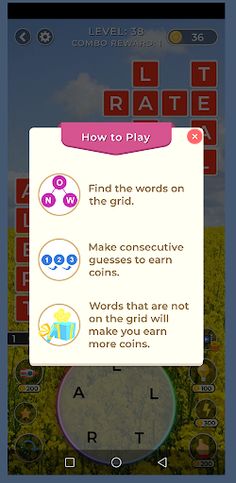 Word Collect – Free Word Puzzl - Screenshot 1