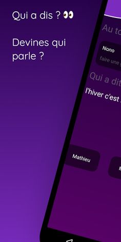 Qui à dit ? Jeux de soirée - Screenshot 1
