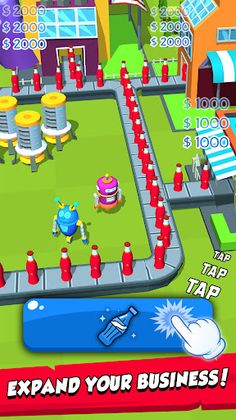 Soda Factory: Idle Soda Games - Screenshot 1