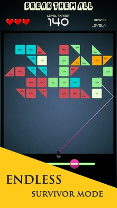100 Balls - Brick Breaker - Screenshot 2