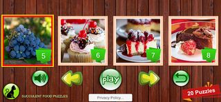 Succulent Food Puzzles - Screenshot 2