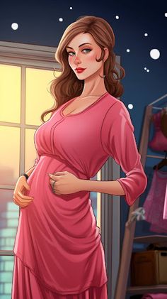 Pregnant Girl Dress Up - Screenshot 2