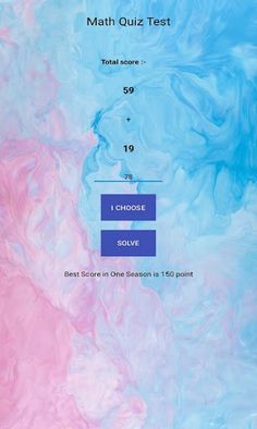 Math Quiz Test - Screenshot 2