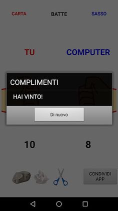 SASSO CARTA FORBICI - Screenshot 4