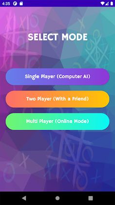 Tic Tac Toe the game of X & O - Screenshot 1