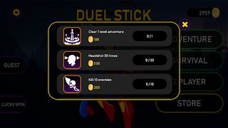 Super Fun Stickman Vs Heroes D - Screenshot 2
