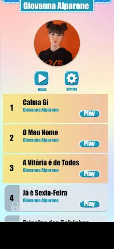 Giovanna Alparone Music Game - Screenshot 1