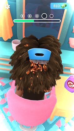 Lice Salon 3D - Screenshot 1