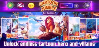 Cartoon Jumble - Jigsaw Puzzle - Screenshot 1