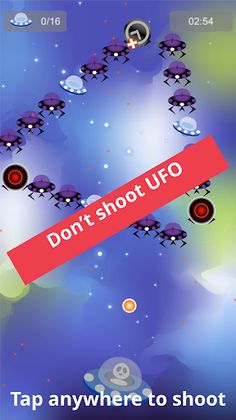Panda UFO Alien Galaxy Shooter - Screenshot 2