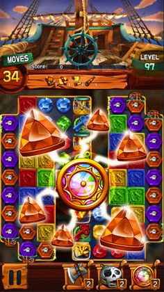 Jewel Voyage: Match-3 puzzle - Screenshot 2