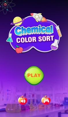 Chemical Color Sorting Games - Screenshot 1