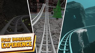 VR Roller Coaster Crazy Rider - Screenshot 1