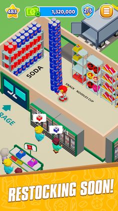 Idle Supermarket Tycoon Empire - Screenshot 3