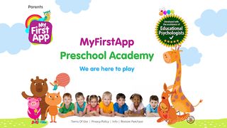 MyFirstApp Preschool Academy - Screenshot 1