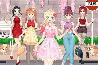 Anime Girls Dress up Games - Screenshot 1