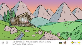 Čeština s Bílou paní: Čítanka - Screenshot 2