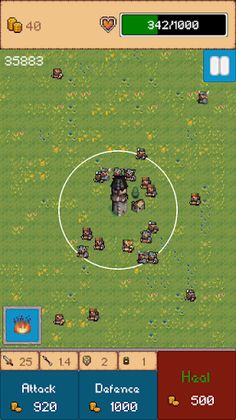 Tower Defense Clicker : Tap or - Screenshot 1