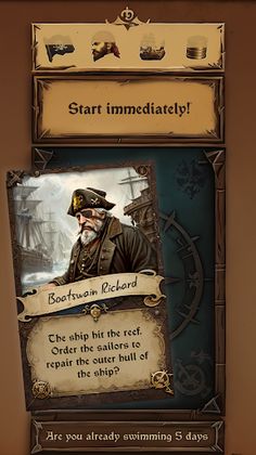 Card Story:  Pirate Captain - Screenshot 4
